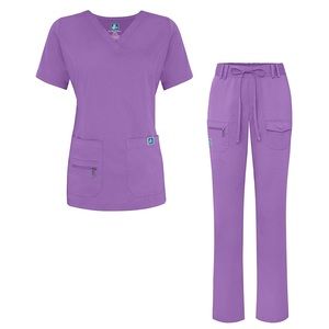 Adar Indulgence Jr. Fit Women’s Scrub Set